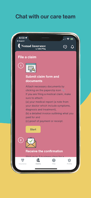SafetyWing Screenshot 3