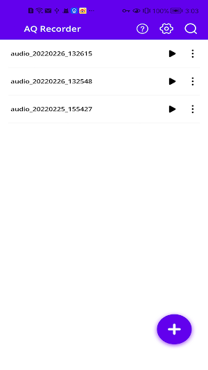 AQ Recorder Screenshot 0