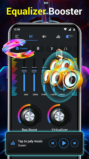 Equalizer- Bass Booster&Volume Screenshot 2