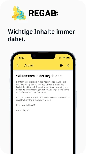 Regab-App Screenshot 2