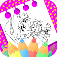 Princess Peach Coloring Book
