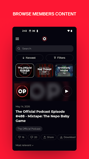 The Official Network Screenshot 0
