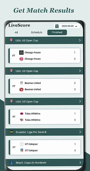 Football Live: Soccer Goals Screenshot 0
