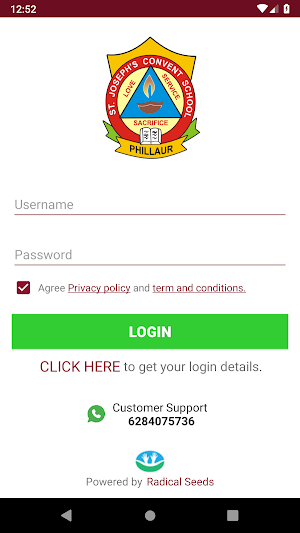 St. Joseph's Convent School Phillaur Screenshot 0