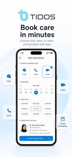 TIDOS – Smart Health Platform Screenshot 3