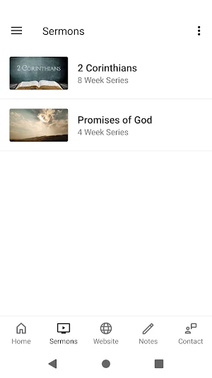 Sweetwater Community Church Screenshot 1