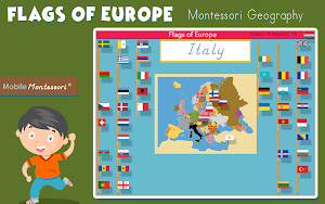 Flags of Europe - Montessori Geography Screenshot 3