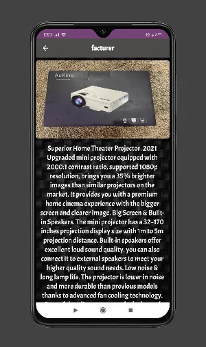 AuKing Mini Projector guide Screenshot 1