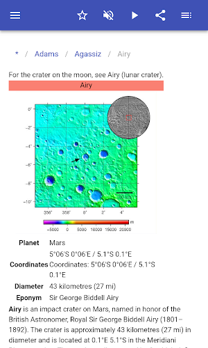 Impact craters on Mars Screenshot 3