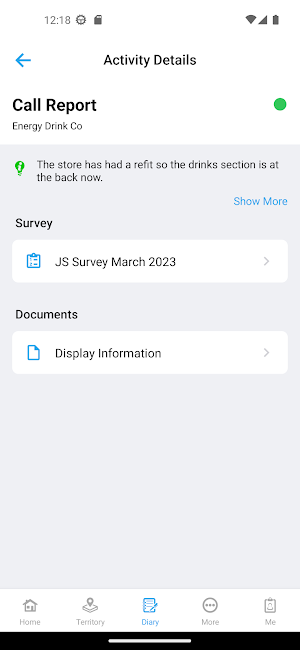 SalesAtWork Screenshot 3
