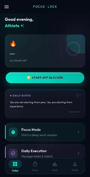 focus lock Screenshot 0