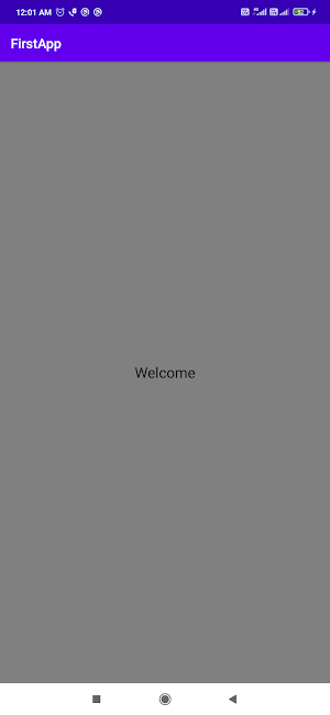 MyFirstAppy Screenshot 0