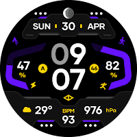 Vision 2: Digital Watch Face