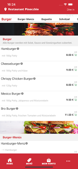 Restaurant Pinocchio Screenshot 3