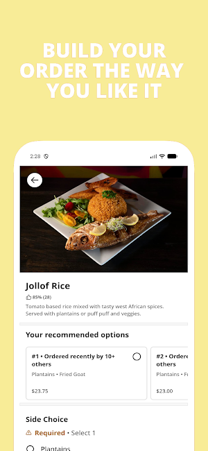 Steaming Pots Africa Cuisine Screenshot 1