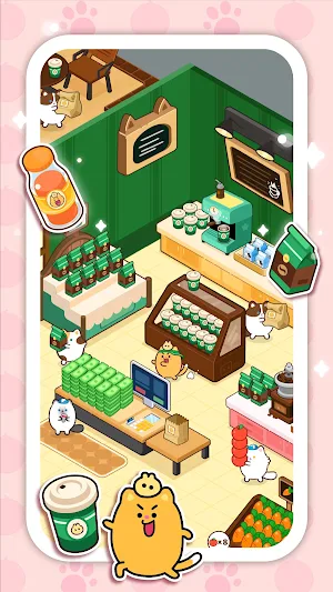 Ninimo Cat Supermarket: Tycoon Screenshot 1