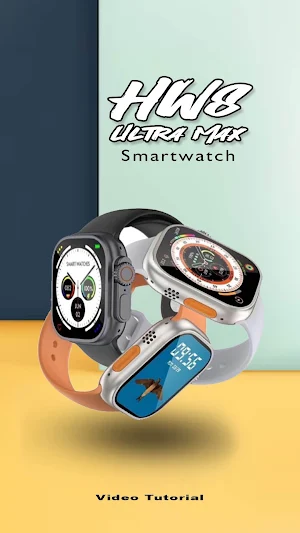 HW8 ultra max smartwatch guide Screenshot 3
