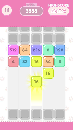 2048 Shoot & Merge Block Puzzle Screenshot 3
