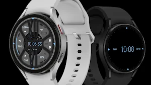 Dark Gray Hole For Wear OS Screenshot 1