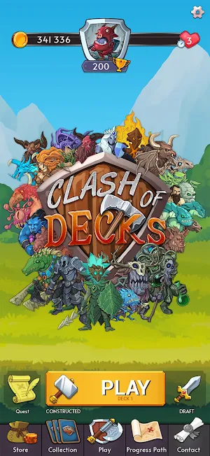 Clash of Decks screenshot 1