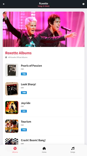 Roxette: Songs & Music Screenshot 1