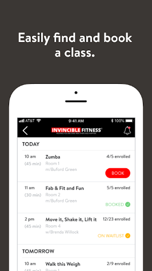 Invincible Fitness Screenshot 2