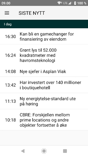 EiendomsWatch Norge Screenshot 1