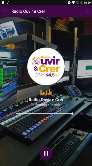 Radio Ouvir e Crer Screenshot 0