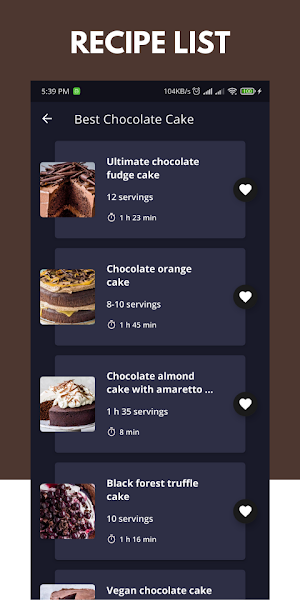 Chocolate Cake: Easy Chocolate Cake Recipe Offline Screenshot 2