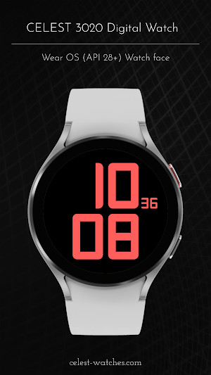 CELEST3020 Digital Watch Screenshot 2