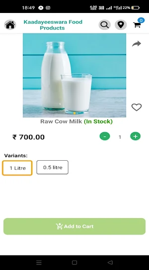 Nutristory Screenshot 1