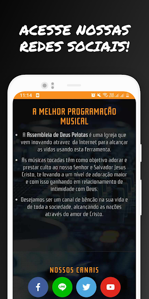 Assembleia de Deus Pelotas Screenshot 2
