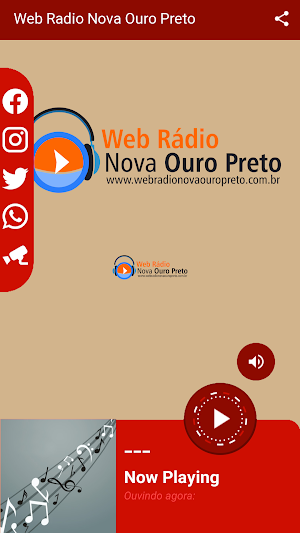 Web Rádio Nova Ouro Preto Screenshot 1