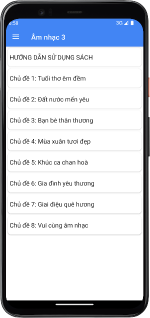 Âm Nhạc Lớp3 Screenshot 2