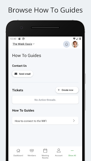 The Work Oasis Screenshot 3