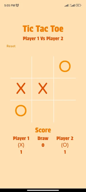Easy Tic Tac Toe Screenshot 1