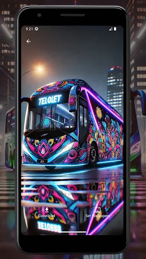 Wallpaper Bus Keren Screenshot 2