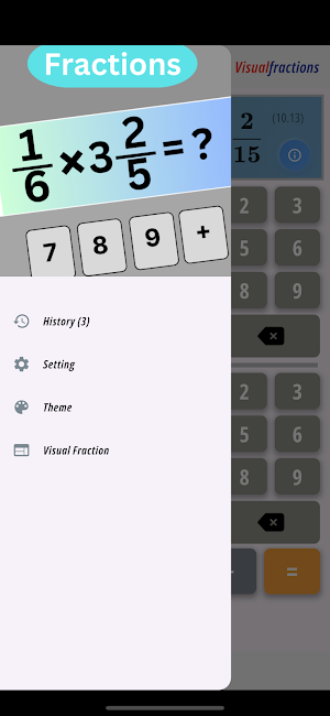 Fraction Calculator Screenshot 0