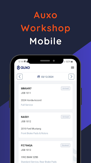 Auxo Workshop Mobile Screenshot 0