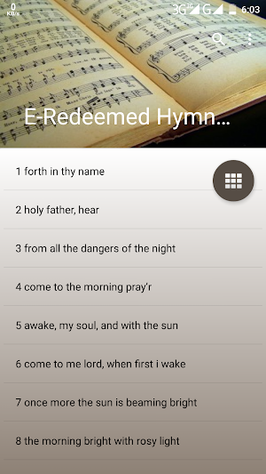 E-Redeemed Hymn Book Offline Screenshot 0