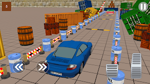 Car Parking Game With Hurdle Screenshot 0