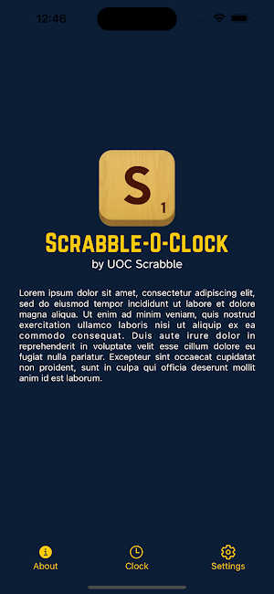 Scrabble O' Clock Screenshot 1