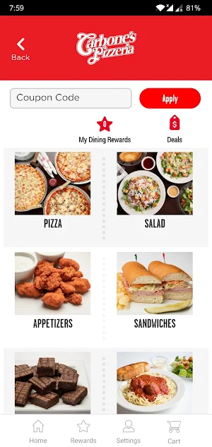 Carbone’s Pizzeria Screenshot 2