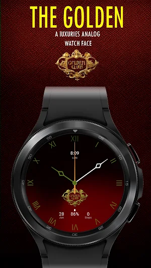 Golden - Watch Face Screenshot 0