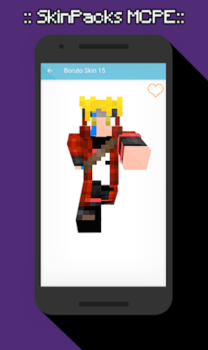 SkinPacks Boruto for Minecraft Screenshot 2