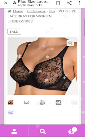 Women Underwear Online Store Screenshot 2