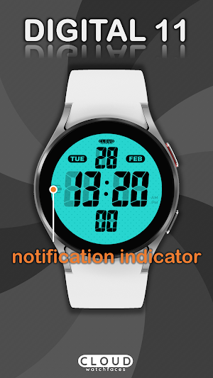 Digital 11 watch face Screenshot 2