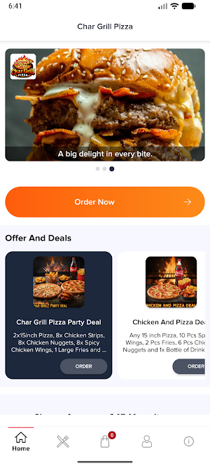 Char Grill Pizza Screenshot 1