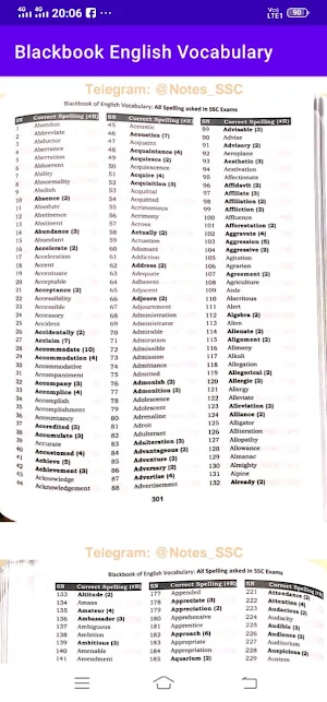 Blackbook English Vocab Book screenshot 7