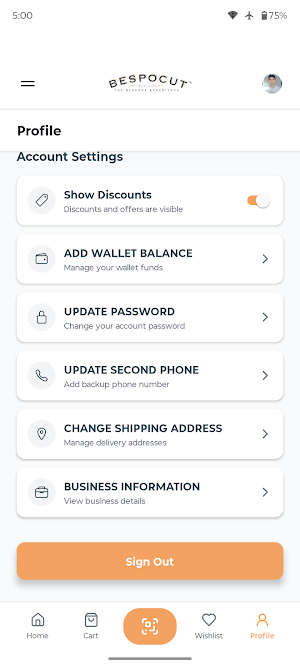 BESPOCUT Screenshot 1